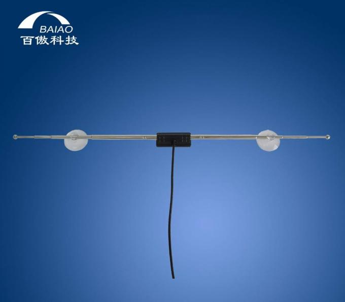 Telescopic 5 - 28dBi เสาอากาศทีวีในรถยนต์ WiFi พร้อมแผ่นดูด 0