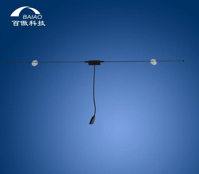 Telescopic 5 - 28dBi เสาอากาศทีวีในรถยนต์ WiFi พร้อมแผ่นดูด 5