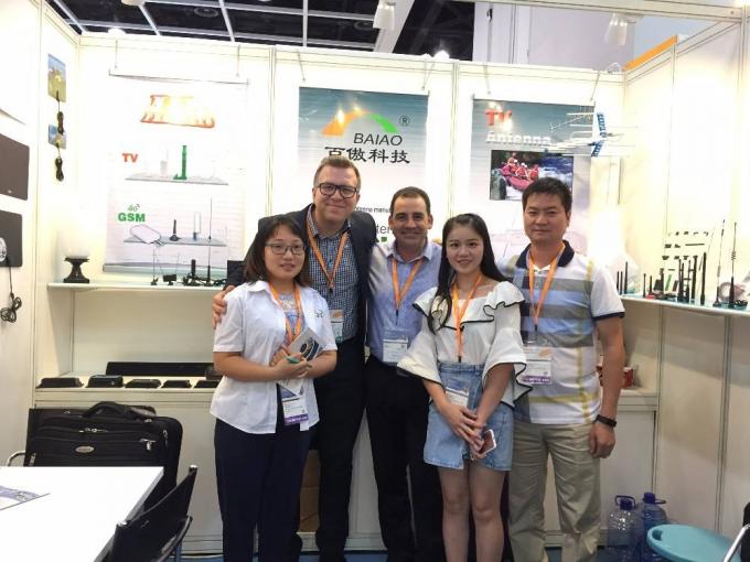 Telescopic 5 - 28dBi เสาอากาศทีวีในรถยนต์ WiFi พร้อมแผ่นดูด 10