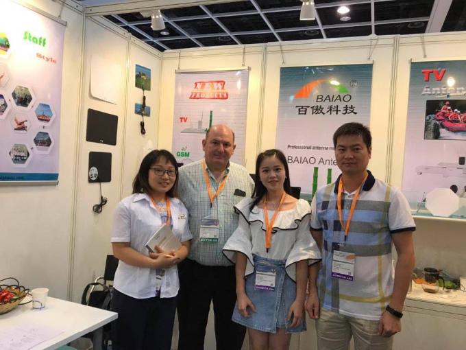 Telescopic 5 - 28dBi เสาอากาศทีวีในรถยนต์ WiFi พร้อมแผ่นดูด 13