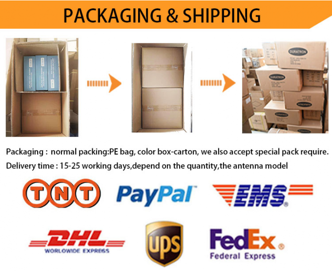 เสาอากาศ CB สำหรับรถยนต์ / รถบรรทุกระยะไกล 26 - 28MHz 8