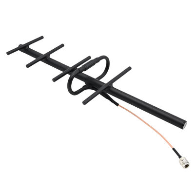 GSM Yagi เสาอากาศ 9dBi สูงกลางแจ้ง 3G 4G เสาอากาศ Yagi โพลาไรเซชันแนวตั้ง/แนวนอนสำหรับ Cellular สัญญาณ boosting