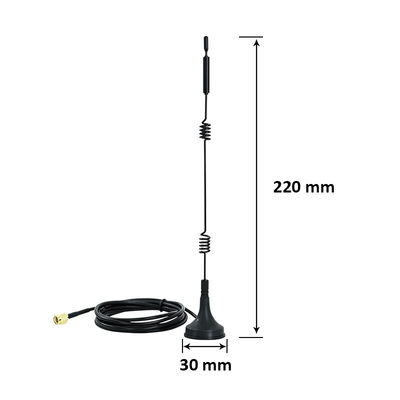 WiFi 2.4GHz 5GHz 5.8GHz แม็กเนติกเบสแอนเทนเน่สําหรับเครื่องบันทึกวงจรปิดกล้องวงจรปิดวิดีโอไร้สาย