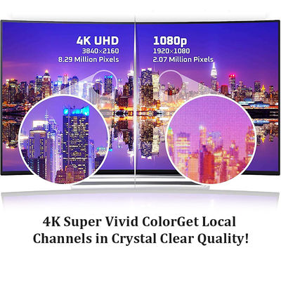 แอนเทนนาทีวีกลางแจ้งขายใหม่ 8K 4K 1080P รองรับความยาว 160 ไมล์ แอนเทนนาทีวีดิจิตอลสําหรับทีวีสมาร์ท ช่องทางท้องถิ่นฟรี