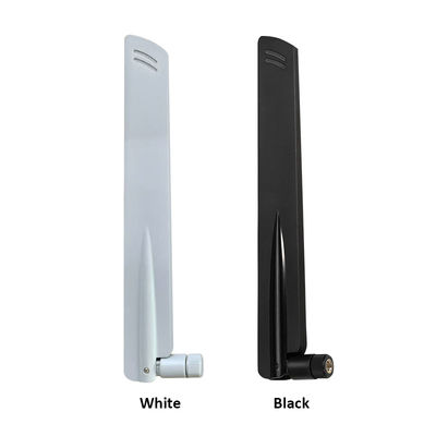 แอนเทนนา 12dbi 5g ที่มีอัตราการเพิ่มสูง sma สามารถบิดได้ 600-6000Mhz ส่งสัญญาณที่มั่นคง ออมนิ 5G แอนเทนนาสําหรับรูเตอร์มือถือไร้สาย