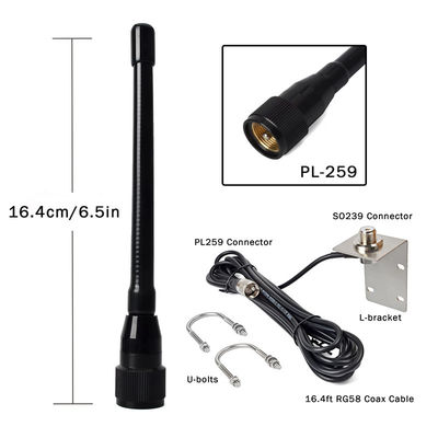 Stubby VHF Marine Antenna Aerial 156-163Mhz แอนเทนน์วอลคีทอลคีสําหรับเรือ ปอนโตน เรือเรือ เรือเรือเรือ เรือรังสี