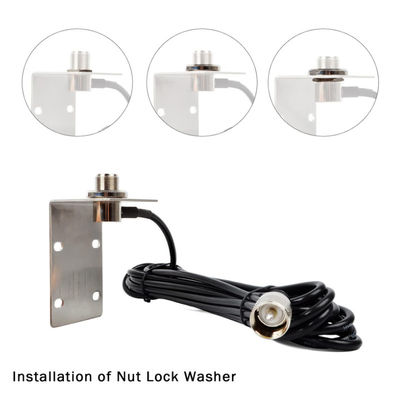 Stubby VHF Marine Antenna Aerial 156-163Mhz แอนเทนน์วอลคีทอลคีสําหรับเรือ ปอนโตน เรือเรือ เรือเรือเรือ เรือรังสี