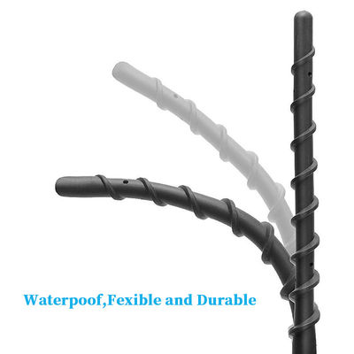 สําหรับ GM อุปกรณ์รับรองการล้าง Antenna Short Replacement Spiral Antenna ยางยืดหยุ่นตรงที่มีการรับวิทยุ FM/AM ที่ดีที่สุด
