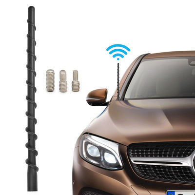 สําหรับ GM อุปกรณ์รับรองการล้าง Antenna Short Replacement Spiral Antenna ยางยืดหยุ่นตรงที่มีการรับวิทยุ FM/AM ที่ดีที่สุด