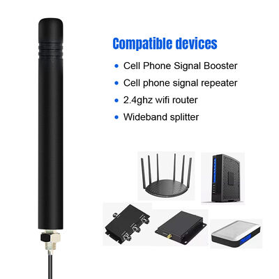 ดีไซน์ใหม่ Outdoor IP68 กันน้ํา Screw Mount Cabinet Antenna High Gain 5G 4G LTE GSM 3G Full Band Omni Cellular Antenna ยาง