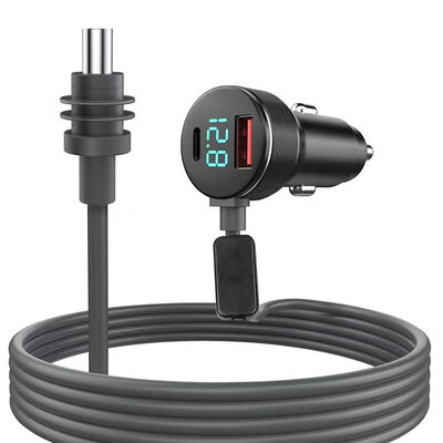 12V-24V Starlink Mini Car Adapter กันน้ําสายไฟ DC DC เพศชายไปยัง Cig ไลเตอร์ Plug and Play สายชาร์จรถ