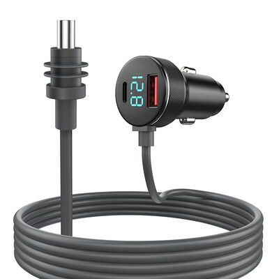 สตาร์ลิงค์ มินิ แทนสายโคเอชเชียล 12 วอลต์ DC Barrel Jack หนาสายไฟฟ้าที่มั่นคงสําหรับกิจกรรมแคมป์กลางแจ้ง