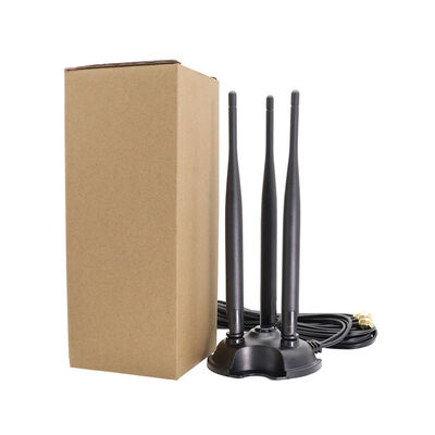 เสาอากาศ WiFi ดูอัลแบนด์ 2.4G 5.8G แบบรอบทิศทาง กำลังขยายสูง 8dBi สำหรับเราเตอร์ WiFi และการ์ดเครือข่ายไร้สาย