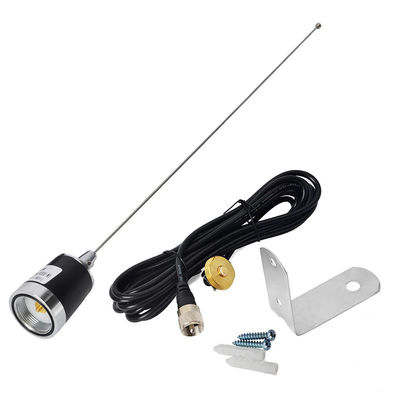 uhf VHF ทั่วไป สัญญาณแอนเทนนารถ G58 สายเคเบิลโคเอ็กซ์ NMO แอนเทนนาและ NMO Mount สําหรับรถบรรทุก รถยนต์ โทรศัพท์มือถือ Radio Transceiver